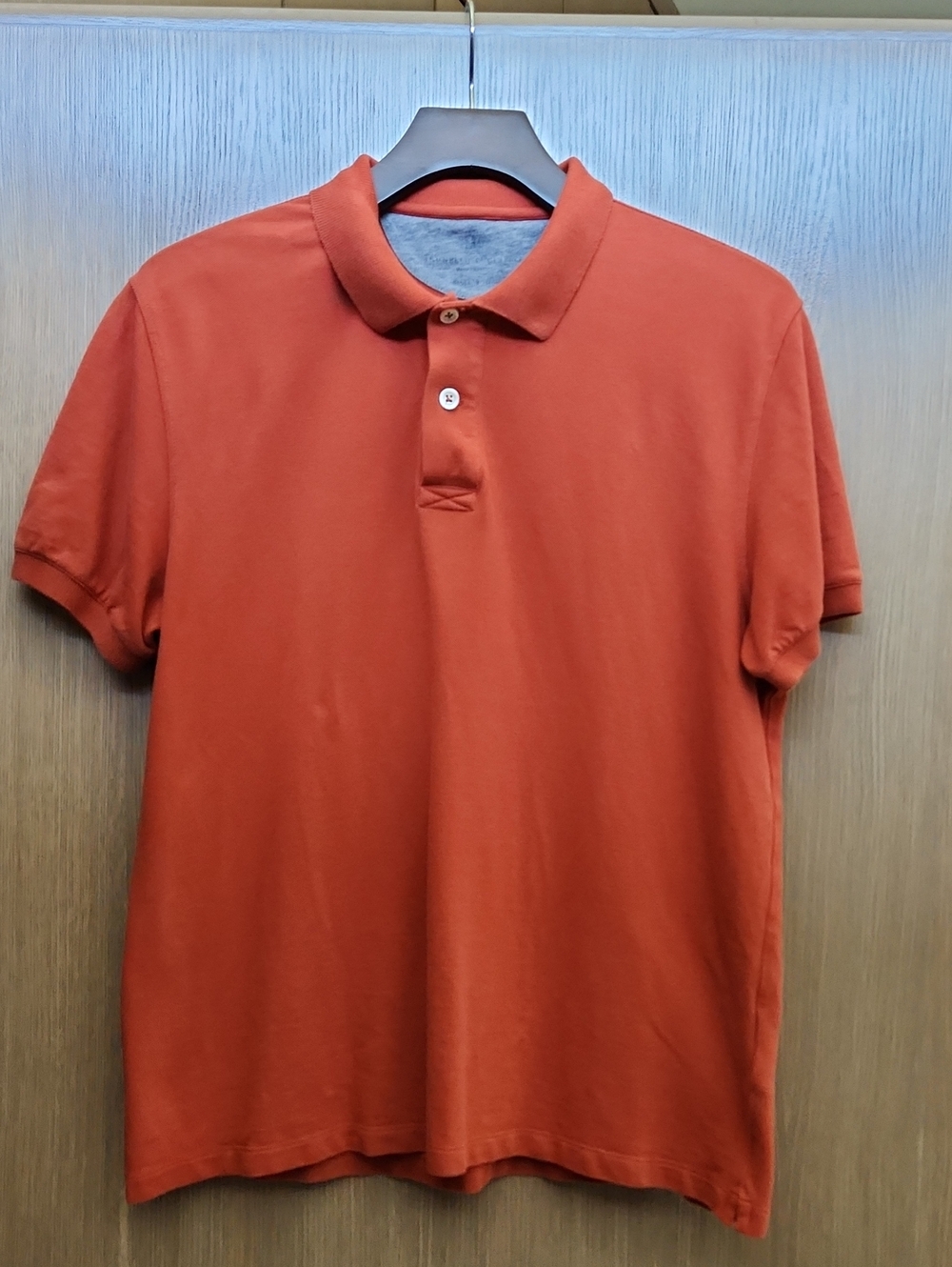 Brunello Cucinelli Polo, Regular Fit. Size 50, Dark Coral Red Color